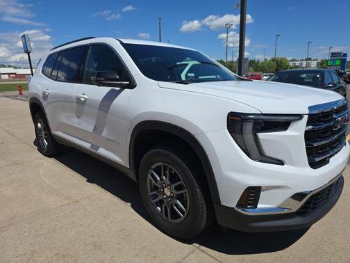 White 2026 GMC Acadia Elevation AWD