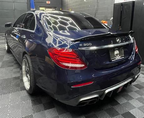 Blue 2017 Mercedes-Benz E-Class E 300