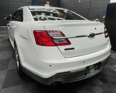 White 2014 Ford Sedan Police Interceptor Base