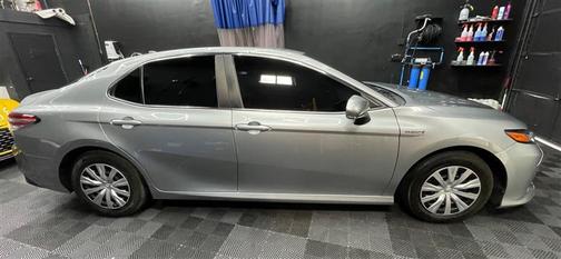 Silver 2019 Toyota Camry Hybrid