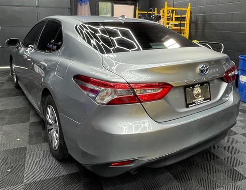 Silver 2019 Toyota Camry Hybrid