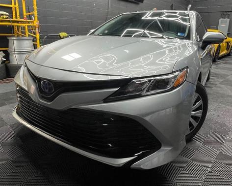 Silver 2019 Toyota Camry Hybrid