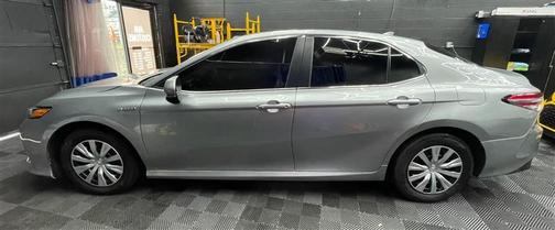 Silver 2019 Toyota Camry Hybrid
