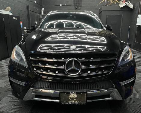 Black 2013 Mercedes-Benz M-Class ML 550 4MATIC