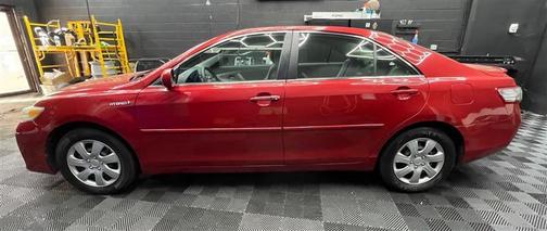 Red 2011 Toyota Camry Hybrid