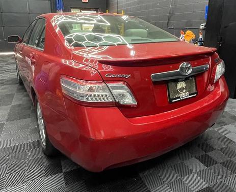 Red 2011 Toyota Camry Hybrid