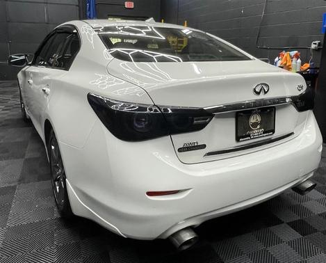 Pure White 2017 INFINITI Q50 3.0T Signature Edition