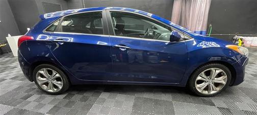 Atlantic Blue Pearl 2013 Hyundai Elantra GT Base