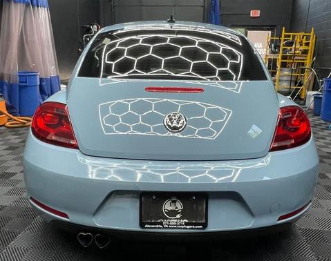 Blue 2015 Volkswagen Beetle 1.8T