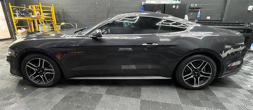 Gray 2022 Ford Mustang EcoBoost