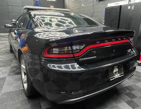 Black 2016 Dodge Charger Police