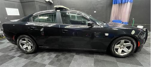 Black 2016 Dodge Charger Police