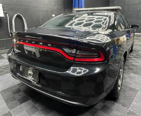 Black 2016 Dodge Charger Police