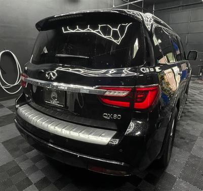 Black 2020 INFINITI QX80 Luxe