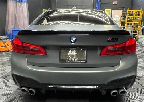 Gray 2020 BMW M5 Competition