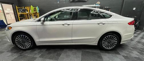 White 2017 Ford Fusion SE