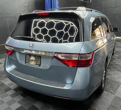Blue 2013 Honda Odyssey EX-L