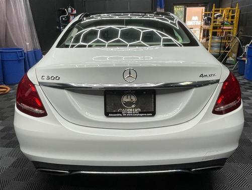 White 2015 Mercedes-Benz C-Class C 300