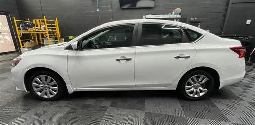 Cloud White 2017 Nissan Sentra SV