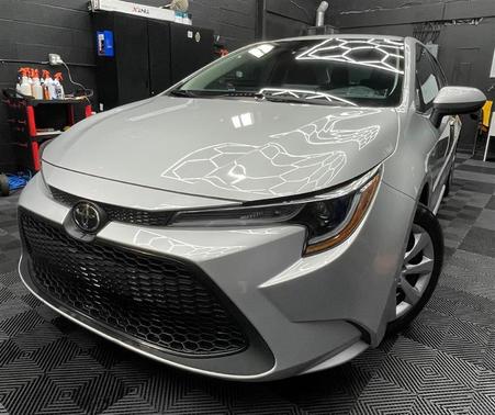 Silver 2021 Toyota Corolla LE