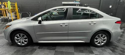 Silver 2021 Toyota Corolla LE