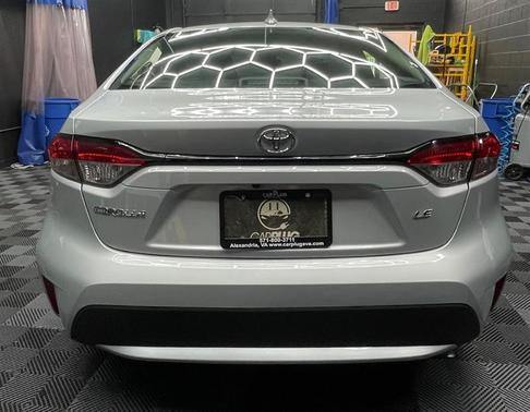 Silver 2021 Toyota Corolla LE