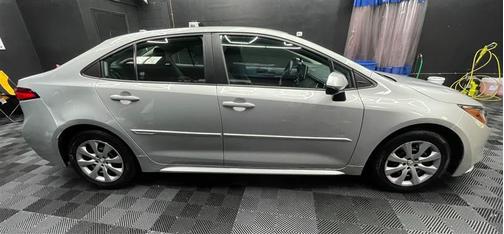 Silver 2021 Toyota Corolla LE