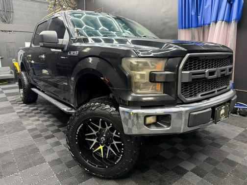 Black 2015 Ford F-150 XL/LARIAT/XLT