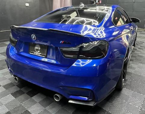Blue 2015 BMW M4 Base