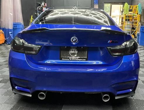 Blue 2015 BMW M4 Base