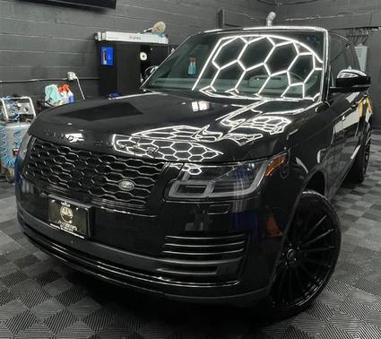 Santorini Black 2018 Land Rover Range Rover Supercharged