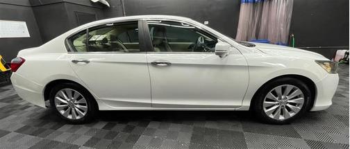 White 2013 Honda Accord EX-L