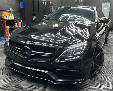 Black 2015 Mercedes-Benz C-Class AMG C 63