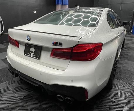 White 2020 BMW M5 Competition