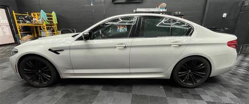 White 2020 BMW M5 Competition