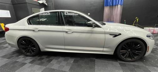 White 2020 BMW M5 Competition
