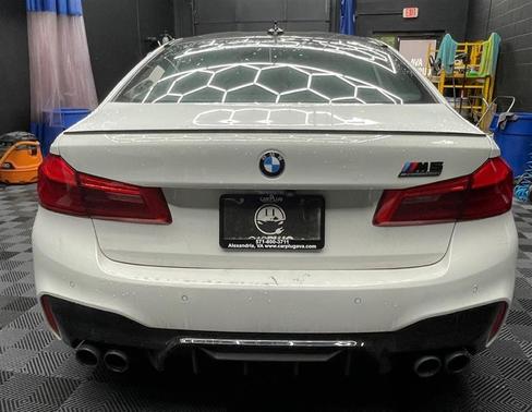White 2020 BMW M5 Competition