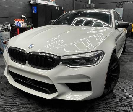 White 2020 BMW M5 Competition