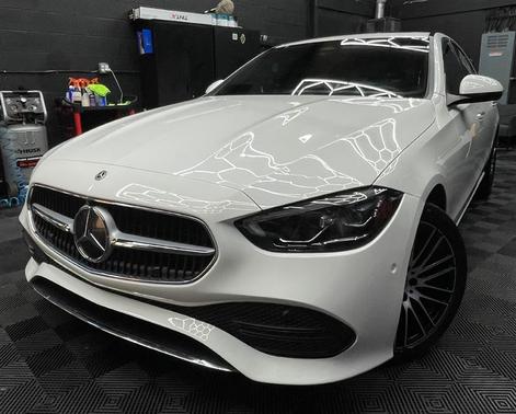 White 2022 Mercedes-Benz C-Class C 300