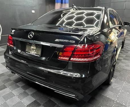Black 2014 Mercedes-Benz E-Class E 63 AMG S-Model 4MATIC