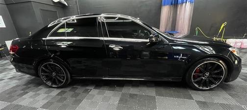 Black 2014 Mercedes-Benz E-Class E 63 AMG S-Model 4MATIC