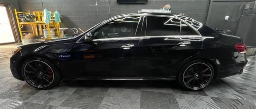 Black 2014 Mercedes-Benz E-Class E 63 AMG S-Model 4MATIC