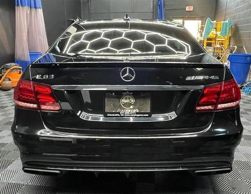 Black 2014 Mercedes-Benz E-Class E 63 AMG S-Model 4MATIC