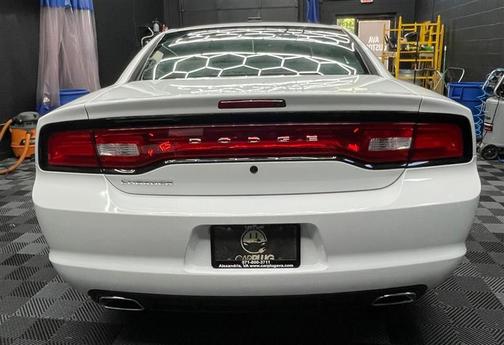 White 2011 Dodge Charger Police