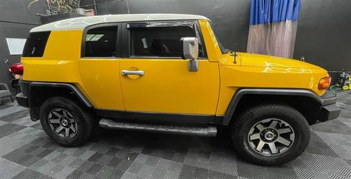 Yellow 2010 Toyota FJ Cruiser