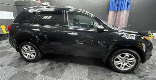 Black 2009 Acura MDX Technology