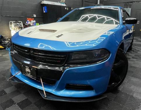 Blue 2016 Dodge Charger SXT