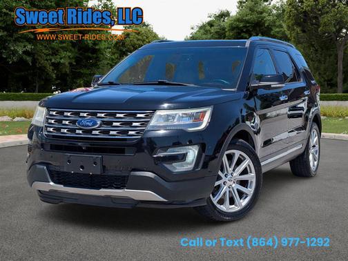 Black 2016 Ford Explorer Limited