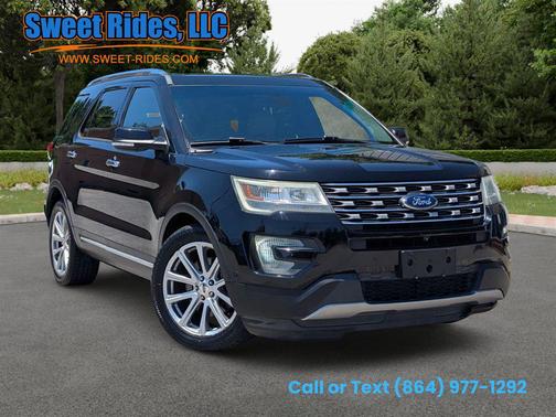 Black 2016 Ford Explorer Limited