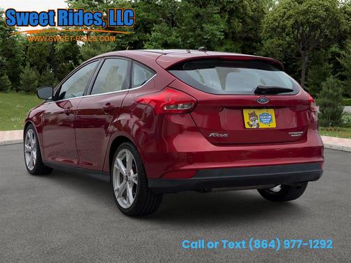 Maroon 2016 Ford Focus Titanium